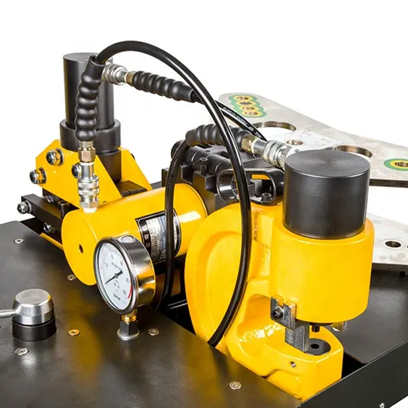 DHY-501 Hydraulic Busbar 5 In 1 Processing Machine
