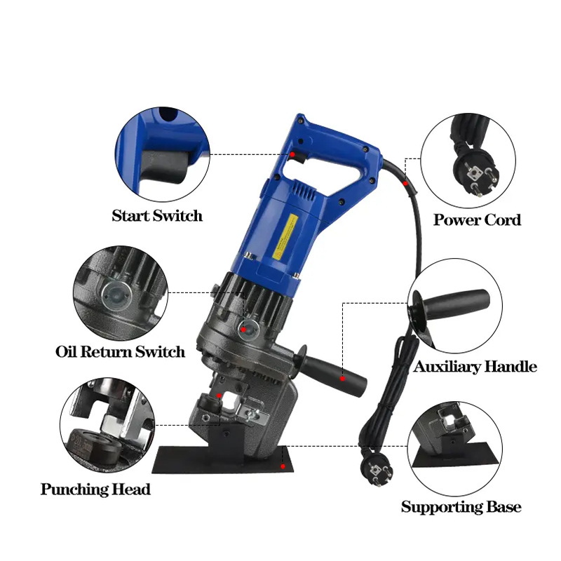 MPL-20C Lithium Electric Angle Steel Punching Machine