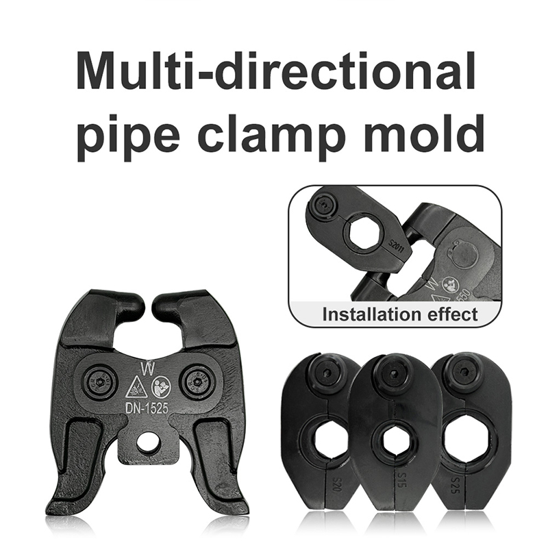Universal 360° Rotatable Press Jaw Head